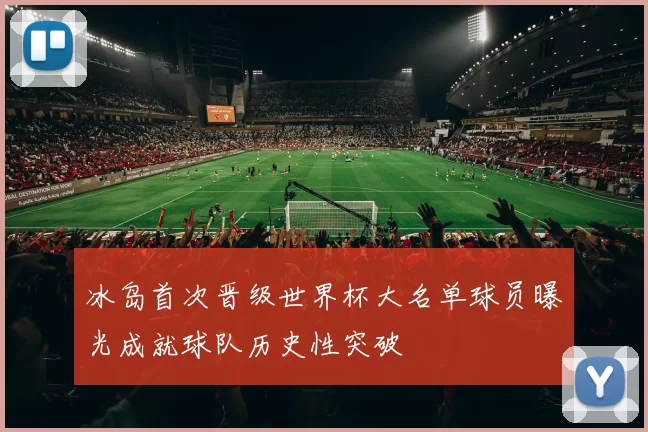 冰岛首次晋级世界杯大名单球员曝光成就球队历史性突破